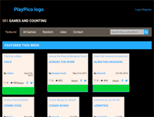 Tablet Screenshot of playpico.com